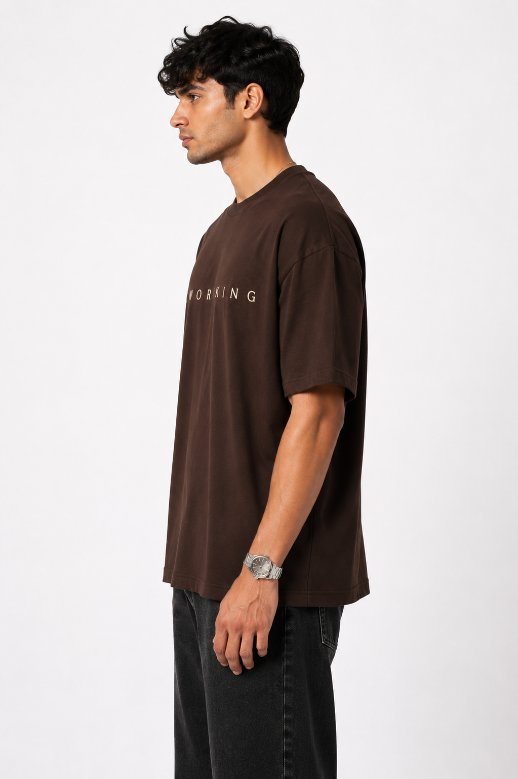 GOD IS WORKING BEHIND THE SCENES — Unisex Oversized T-Shirt