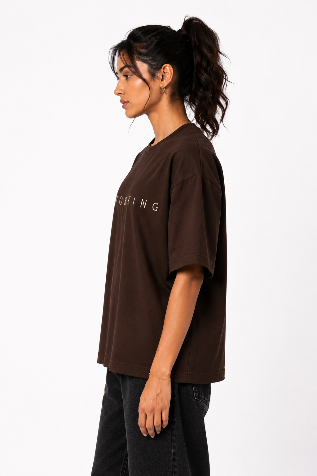 GOD IS WORKING BEHIND THE SCENES — Unisex Oversized T-Shirt